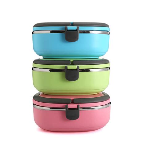 slim lunch box steel|steel lunch box for adults.